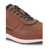 TSF Men's Leather sneakers Shoes (LOMANI-01U-TAN)